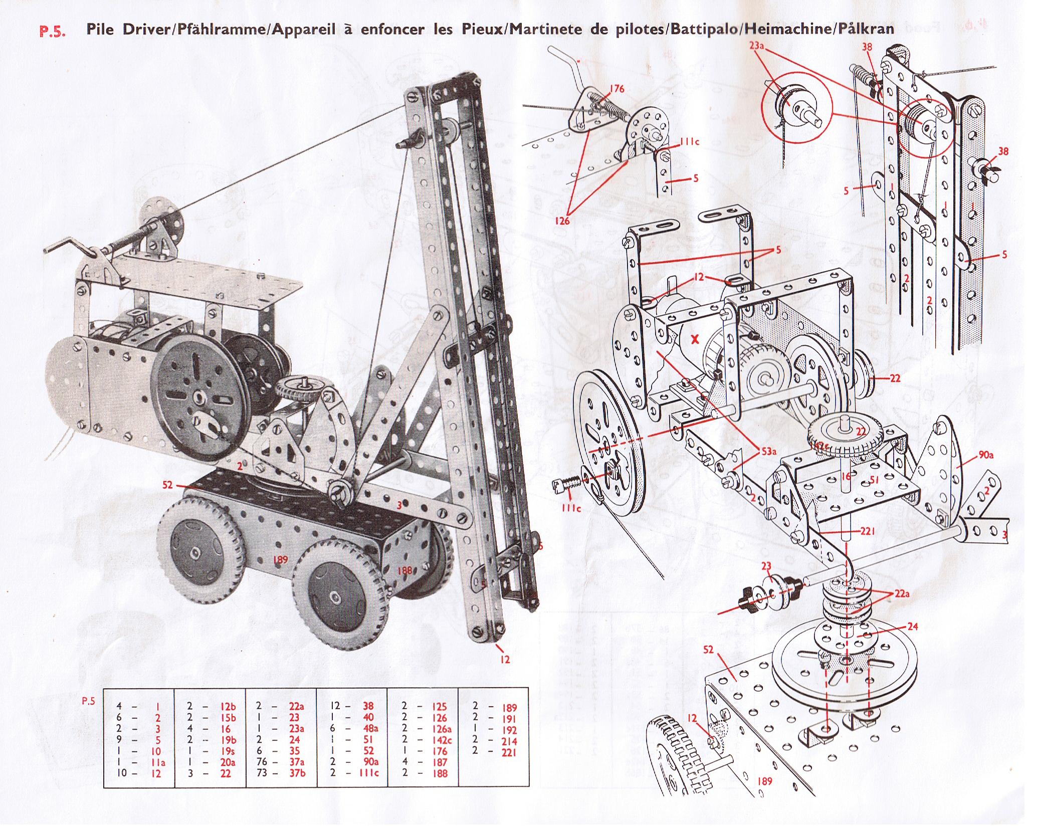 Meccano Power Drive Set Manual